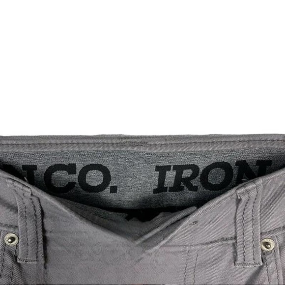 Iron Company 32 x 32 Slate Gray 5-Pocket Straight Leg Stretch Twill Patriot Pant - Picture 9 of 10